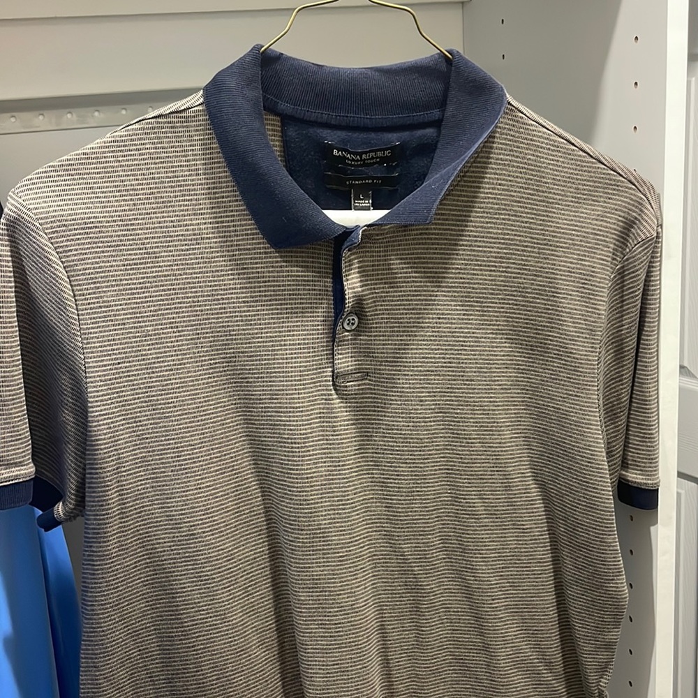 Banana republic standard fit polo